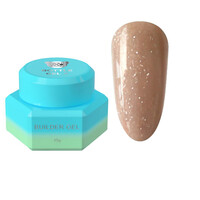 Изображение  Жидкий гель для укрепления и моделирования ногтей You Are Cute Bottle Gel 07 розово-бежевый с шимером, 15 мл, Объем (мл, г): 15, Цвет: 07