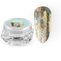 Зображення  Сухі блискітки для нігтів You Are Cute Magic Sparkles 01 бірюзово-золотий хамелеон, 0.2 г, Колір: 01