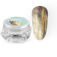 Зображення  Сухі блискітки для нігтів You Are Cute Magic Sparkles 03 палево-блакитний хамелеон, 0.2 г, Колір: 03