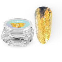Зображення  Сухі блискітки для нігтів You Are Cute Magic Sparkles 05 синьо-золотий хамелеон, 0.2 г, Колір: 05