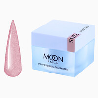 Изображение  Полигель для наращивания ногтей Moon Full Poly Gel SQ22 розовый сияющий перламутр, 30 мл, Объем (мл, г): 30, Цвет: SQ22