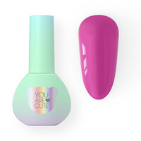 Зображення  Гель-лак You Are Cute Color Gel 014 квітковий рожевий, 5 мл, Об'єм (мл, г): 5, Колір: 014