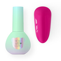 Изображение  Гель-лак You Are Cute Color Gel 019 яркий розовый, 5 мл, Объем (мл, г): 5, Цвет: 019