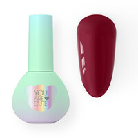 Изображение  Гель-лак You Are Cute Color Gel 086 вишнево-красный, 5 мл, Объем (мл, г): 5, Цвет: 086