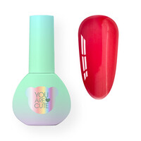 Зображення  Гель-лак You Are Cute Color Gel 134 кораловий вітражний, 5 мл, Об'єм (мл, г): 5, Колір: 134