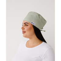 Изображение  Медицинская классическая шапочка на завязках фисташковая, "БЕЛЫЙ ХАЛАТ" 483-396-704, Цвет: фисташковый