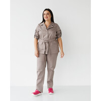 Зображення  Медичний костюм жіночий Кейптаун мокко р. 40, "БІЛИЙ ХАЛАТ" 523-421-679, Розмір: 40, Цвет: моко