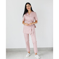 Зображення  Медичний костюм жіночий Кіото світло-ліловий р. 44, "БІЛИЙ ХАЛАТ" 519-500-679, Розмір: 44, Цвет: світло-ліловий