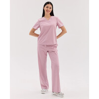 Изображение  Медицинский костюм женский Саванна лиловый р. 52, "БЕЛЫЙ ХАЛАТ" 582-401-968, Размер: 52, Цвет: лиловый