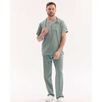 Изображение  Медицинский хирургический костюм мужской Портленд оливковый р. 54, "БЕЛЫЙ ХАЛАТ" 569-327-966, Размер: 54, Цвет: оливковый