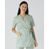 Изображение  Медицинская рубашка женская Киото фисташковая р. 46, "БЕЛЫЙ ХАЛАТ" 573-396-679, Размер: 46, Цвет: фисташковый