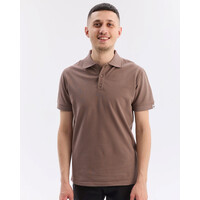 Изображение  Медицинское поло мужское мокко NEW р. 2XL, "БЕЛЫЙ ХАЛАТ" 578-421-967, Размер: 2XL, Цвет: мокко