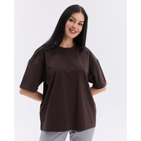 Зображення  Медична футболка унісекс коричнева р. 2XL, "БІЛИЙ ХАЛАТ" 453-325-922, Розмір: 2XL, Цвет: коричневий