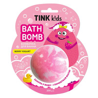 Зображення  Tink kids Бомбочка д/ванни Berry Yogurt 200 г