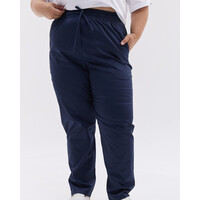 Зображення  Медичні жіночі брюки Торонто темно-сині +SIZE р. 60, "БІЛИЙ ХАЛАТ" 568-406-948, Розмір: 60, Цвет: темно синій