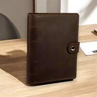 Изображение  Кожаный блокнот Professional Journals "Казак" (модель Сидней), шоколад, Цвет: Chocolate