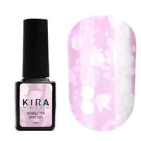Зображення  База для нігтів Kira Nails Bubble Tea Base 001, 6 мл, Об'єм (мл, г): 6, Колір: 001
