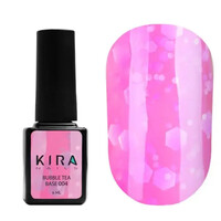 Зображення  База для нігтів Kira Nails Bubble Tea Base 004, 6 мл, Об'єм (мл, г): 6, Колір: 004