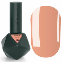 Зображення  Рідкий акрігель для моделювання та зміцнення нігтів V.Avdeeva Universal Cover Gel 10 карамельний, 12 мл, Об'єм (мл, г): 12, Колір: 10