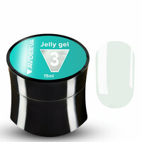 Зображення  Моделюючий гель желе для нігтів V.Avdeeva Jelly Gel 3 світло-молочний, 15 мл, Об'єм (мл, г): 15, Колір: 03