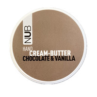 Зображення  Крем-батер для рук NUB Spa Care Hand Cream Butter Шоколад та ваніль, 200 мл, Аромат: Шоколад-Ваниль, Об'єм (мл, г): 200