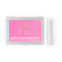 Изображение  Верхние формы для наращивания LUNAMoon Skeleton of Arched Square основание арочного квадрата, 120 шт