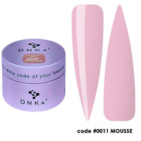 Зображення  Моделюючий гель для нігтів DNKa' Builder Gel Mousse 0011, 30 мл, Об'єм (мл, г): 30, Колір: 0011