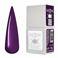 Зображення  Гель-лак Moon Full color Gel polish CG168, 9 мл, Об'єм (мл, г): 9, Колір: CG168