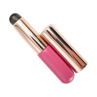 Зображення  Пензлик-стік силіконовий для макіяжу, рожевий