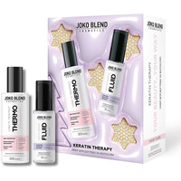 Зображення  Набір новорічний для догляду за волоссям Joko Blend Keratin Therapy, Спрей 200 мл + Флюїд 50 мл