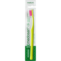 Зображення  Зубна щітка Medosan SmileCare Medium Green , Колір: Green