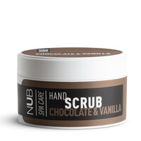 Зображення  Скраб-баттер для рук живильний NUB Hand Scrub Шоколад та ваніль, 200 мл, Аромат: Chocolate-Vanilla, Об'єм (мл, г): 200