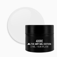 Изображение  Гель-паста Adore Professional Clay Gel 05 Chalk без липкого слоя белый, 5 мл, Объем (мл, г): 5, Цвет: 05