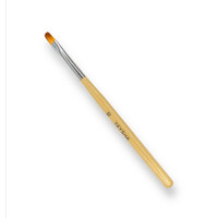 Изображение  Кисточка для геля Teysha Овал №10, Количество в упаковке (шт): 1, Размер кисточки: 10