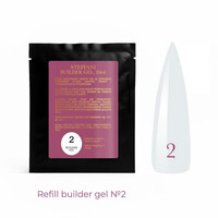 Изображение  Гель строительный Steffani Builder Gel 02, sachet 30 мл, Объем (мл, г): 30, Цвет: 02