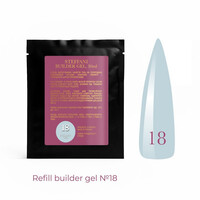 Зображення  Гель будівельний Steffani Builder Gel  18, sachet 30 мл, Об'єм (мл, г): 30, Колір: 18
