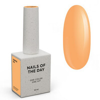 Зображення  Nails of the Day Gel polish Sunrise – теплий жовтогарячий гель-лак для нігтів, що перекриває в один шар, 10 мл, Об'єм (мл, г): 10, Колір: 094 Sunrise