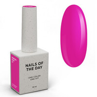 Зображення  Nails of the Day Gel polish Dragonfruit – пурпурно-рожевий гель-лак, що перекривається в один шар, 10 мл, Об'єм (мл, г): 10, Колір: 211 Dragonfruit