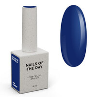 Зображення  Nails of the Day Gel polish Indigo – темно-синій гель-лак, що перекривається в один шар, 10 мл, Об'єм (мл, г): 10, Колір: 261 Indigo