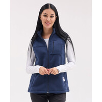 Зображення  Медична жилетка жіноча флісова Говерла синя р. 52-54, "БІЛИЙ ХАЛАТ" 601-322-881, Розмір: 52-54, Цвет: синий