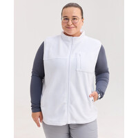 Изображение  Медицинская жилетка женская флисовая Говерла белая +SIZE р. 56-58, "БЕЛЫЙ ХАЛАТ" 602-324-881, Размер: 56-58, Цвет: белый