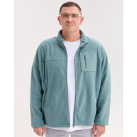 Зображення  Медична кофта чоловіча флісова Фінляндія нефритова +SIZE р. 64, "БІЛИЙ ХАЛАТ" 598-486-881, Розмір: 64, Цвет: нефритовий