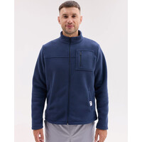 Зображення  Медична кофта чоловіча флісова Фінляндія синя р. 46, "БІЛИЙ ХАЛАТ" 597-322-881, Розмір: 46, Цвет: синий