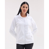 Изображение  Медицинская кофта женская флисовая Финляндия белая р. 48, "БЕЛЫЙ ХАЛАТ" 607-324-881, Размер: 48, Цвет: белый