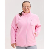 Зображення  Медична кофта жіноча флісова Фінляндія рожева +SIZE р. 68, "БІЛИЙ ХАЛАТ" 608-337-881, Розмір: 68, Цвет: рожевий