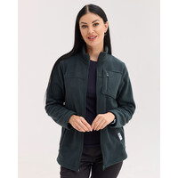 Изображение  Медицинская кофта женская флисовая Финляндия темно-зеленая р. 42, "БЕЛЫЙ ХАЛАТ" 607-430-881, Размер: 42, Цвет: темно-зеленый