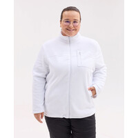 Изображение  Медицинская кофта женская флисовая Финляндия белая +SIZE р. 64, "БЕЛЫЙ ХАЛАТ" 608-324-881, Размер: 64, Цвет: белый