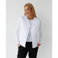 Зображення  Медична утеплена жилетка жіноча Осло біла р. 48-50, "БІЛИЙ ХАЛАТ" 521-324-679, Розмір: 48-50, Цвет: білий