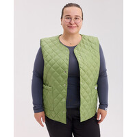 Зображення  Медична утеплена жилетка жіноча Осло матча р. 40-42, "БІЛИЙ ХАЛАТ" 521-327-679, Розмір: 40-42, Цвет: матча