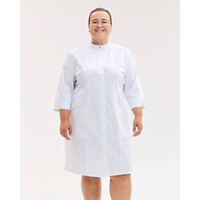 Зображення  Медичний халат жіночий Валенсія білий +SIZE р. 58, "БІЛИЙ ХАЛАТ" 594-510-679, Розмір: 58, Цвет: білий